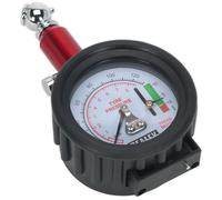 Sealey Pneumatico Manometro Con Battistrada Profondimetro 0-8bar (0-120psi)