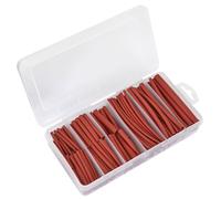 Sealey Tubazioni Termoretraibili Assortimento 180pc 50mm & 100mm Rosso HST501R