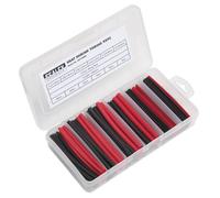 Sealey Tubazioni Termoretraibili Assortimento 95pc 100mm Nero & Rosso HST100BR