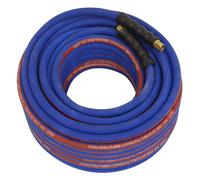 Sealey Tubo D'Aria 30M X 10Mm Con Giunti 1/4"Bsp Extra Pesante Ah30R/38