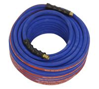 Sealey Tubo D'Aria 30M X 8Mm Con Unioni 1/4"BSP Extra Pesante AH30R