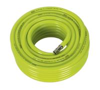 Sealey Tubo D'Aria Alta Visibilità 20M X 10Mm Con Unioni 1/4"BSP AHFC2038