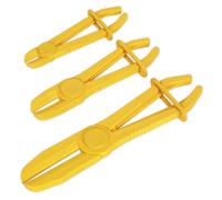 Sealey Tubo Pinch Set Attrezzi 3pc Calore Resistente Nylon Mascelle 18 36 & 67mm