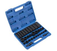 Sealey Urto Presa Set 32pc Standard Profondo 1cm & 1.3cmD Metric Imperial AK681