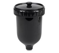 Sealey UV Vernice Spray Pistola Pentola Ottone Montaggio 600ml Nero M16 X 1.5