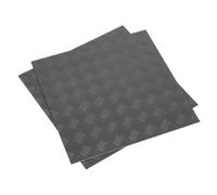 Sealey Vinile Pavimento Piastrella Con Buccia e Bastone Supporto - Argento