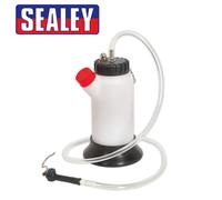 Sealey VS0212 Freno Scarico Bottiglia 500ml Ampio Baseclear Tubo Uno Vie Valvola