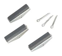 Sealey Cilindro Hone Pietra Set 3 x 2.9cm Sottile VS0222