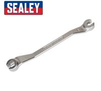 Sealey VS0348 Tubo Freno Collegamento Chiave Inclinato Union Split Misura 10mm &
