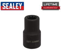 Sealey VS0983 Chiave A Cricchetto Ribe 10 mm 10T 3/8 Per VW Audi Porsche