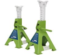 Sealey VS2003HV Cavalletti (Coppia) 3tonne Capacità per Tipo a Cricchetto Hi-Vis