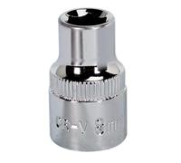 Walldrive Presa 8mm 1cmSq Guida Completamente Lucidata - Sealey SP3808 Nuovo