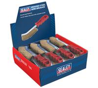 Sealey WB05DB24 Spazzola Metallica Ottone Manico In Plastica Scatola Da 24