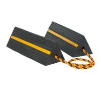 Sealey WC11 Resistente Gomma Ruota Tasselli 8kg - Coppia