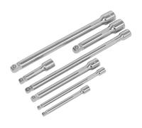 Sealey Wobble Rigido Prolunga Set 7pc 0.6cm,1cm & 1.3cmSq Drive AK770