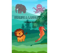 sealife and landlife kids coloring book