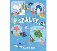 Sealife coloring book