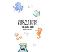 Sealife coloring book made by Sien De Clerck