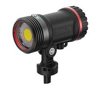 Luce foto-video Sealife Sea Dragon 5000+ Colour Boost COB LED (incl. testa luminosa, adattatore Flex-Connect YS e giunto sferico da 1", batteria e caricatore)