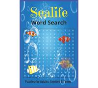 Sealife Word Search: Easy to Read Print |6X9 inches, 110 pages| 50+ Puzzles...Gifts for vacations, Holidays and Free Times