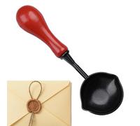 Sealing Wax Spoon - Heated Fire Paint Stamp, Spout Envelope Wax Meltin