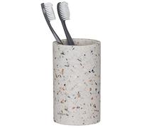 Sealskin Miscela Bicchiere per spazzolino da Denti, Ceramica, Terrazzo, B x H x T: 70 x 120 x 70 mm
