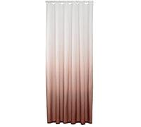 Sealskin Blend Tenda da Doccia 180x200 cm, Poliestere, Rosa Scuro/Bianco
