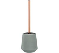 Sealskin Conical Scopino e Portascopino da WC, Porcellana, Verde, 39 x 12,3 x 12,3 cm