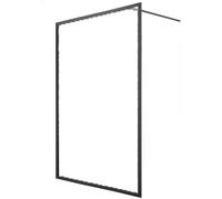Sealskin Contour parete doccia walk-in 140 cm grafite opaca/vetro trasparente CDA31386145100