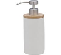 SEALSKIN Grace Distributore di Sapone, Poliresina, Bianco, 7 x 9.6 x 18 cm