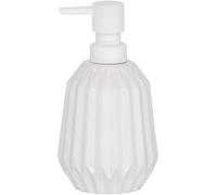 SEALSKIN Distributore di Sapone, Porcellana, Bianco, 9,1x9,1x16,5 cm