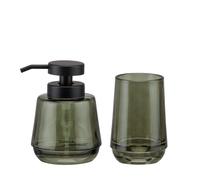 Sealskin Mood Set di Accessori da Bagno, Verde, 2-Teilig