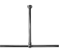 Sealskin Seallux Supporto a Soffitto, Acciaio Inox, Cromato, 60 x 2.8 x 2.8 cm
