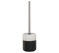 sealskin Sphere Scopino e portascopino da WC, Porcellana, Nero, 37,5 x 10 x 10 cm