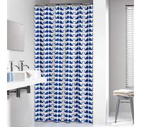 SEALSKIN Whale Tenda da Doccia, PEVA, 180x200 cm, Blu