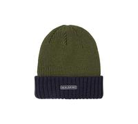 Sealskinz Bacton, Berretto Impermeabile per Clima Freddo con Risvolto, Verde Oliva e Blu Navy, S/M