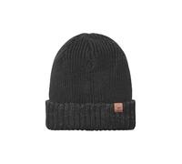 SEALSKINZ Bacton Waterproof Cold Weather Roll Cuff Beanie Hat Berretto, Nero, S-M Unisex-Adulto