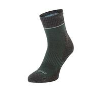 Sealskinz Bircham, calzini impermeabili per tutte le stagioni Morston-Solo Quickdry, alla caviglia, verde oliva, grigio screziato e bianco panna, XL