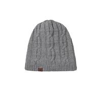 SEALSKINZ Blakeney Waterproof Cold Weather Cable Knit Beanie, Berretto in Maglia a trecce Impermeabile Blakeney per la Stagione Fredda Unisex - Adulto, Grey Marl,