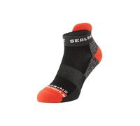 SEALSKINZ Blister Anklet Running Sock Pedham-Cavigliera Anti-vesciche da Corsa, Nero, L Unisex