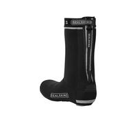 Sealskinz Caston, soprascarpe da Ciclismo a Suola Aperta, Unisex, per Tutte Le Condizioni atmosferiche, Nero, XL