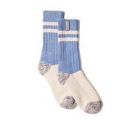 SEALSKINZ Cawston Bamboo - Calzini di media lunghezza a blocchi di colore, non impermeabili, blu, taglia L, Blu, L