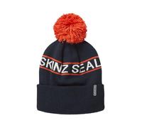 SEALSKINZ Heacham Waterproof Cold Weather Icon Bobble Hat Cappello Invernale, Marina Militare, XXL Unisex-Adulto