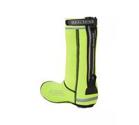 Sealskinz Hempton, soprascarpe da Ciclismo a Suola Chiusa, Unisex, per Tutte Le Condizioni atmosferiche, Giallo Neon, M
