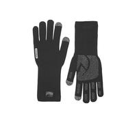 SEALSKINZ | Skeyton | Guanto impermeabile ultra grip lavorato a maglia con manica estesa | nero | XL | per clima freddo e umido, Nero, XL