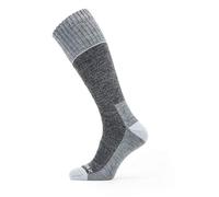 Sealskinz Solo Quickdry Knee Length, Calza Uomo, Grey, M