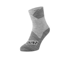 Sealskinz Walking Thin Ankle, Calzini Uomo, Grigio/Grigio Marl, XL