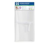 Sealy Baby Soybean Comfort - Fasciatoio sagomato a 3 lati, per comò o fasciatoio, bianco, 81,3 x 40,6 cm