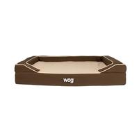 Sealy Lux Pet Dog Bed | Tecnologia a Quattro Strati con Memory Foam, Schiuma Ortopedica e Gel energetico rinfrescante. Fodera Lavabile in Lavatrice. XL Marrone, Numero Modello: 712190190958