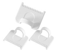 Seam Guide Ruler Set, 3 pezzi Needle Gauge, Lockranding Tools with Finger Protector, Quilting Sewing Supplies for Beginners, Tailors and Dressmaking, 1,97 x 1,57 x 0,91 pollici